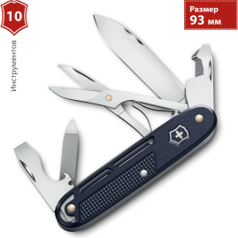 Нож перочинный VICTORINOX SYNERGY X ALOX (0.8226.22) 93мм синий Нож перочинный VICTORINOX SYNERGY X ALOX (0.8226.22) 93мм синий