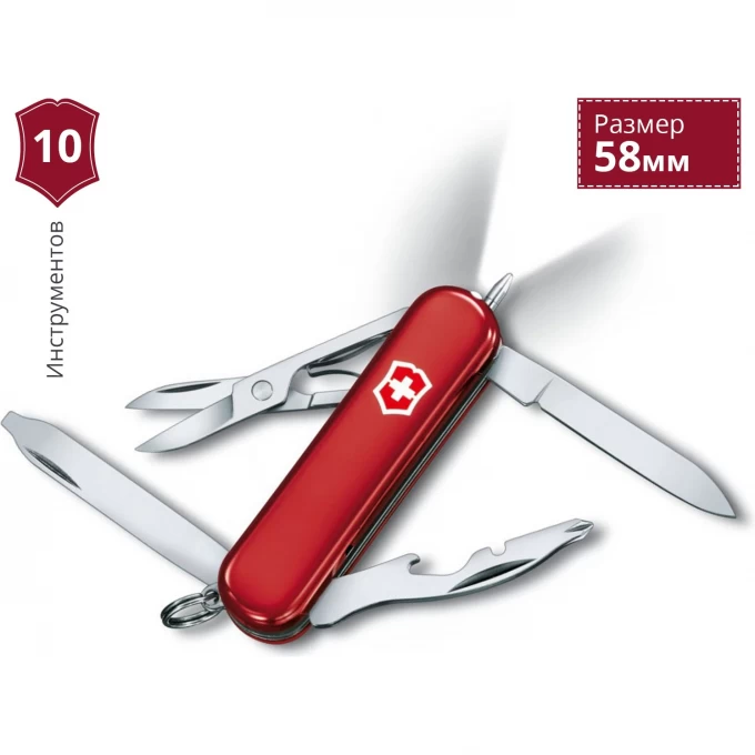 Нож-брелок VICTORINOX MIDNIGHT MANAGER 0.6366 Нож-брелок VICTORINOX MIDNIGHT MANAGER 0.6366